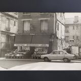 Vintage silver gelatin print of an urban scene on Rue Félicie, 1970s, 52 x 42 cm