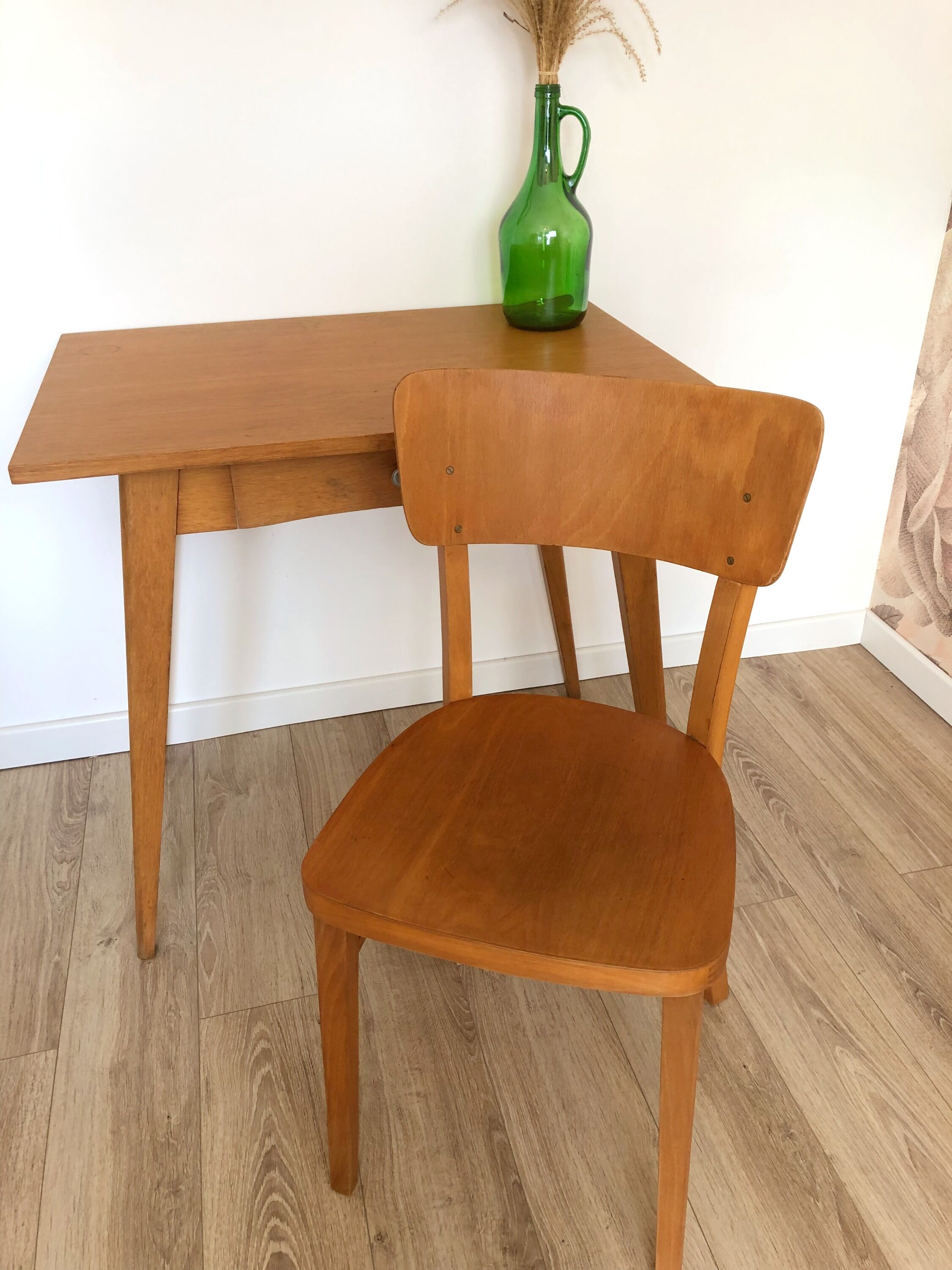 Desk and chair from the 60s
