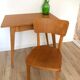 Bureau et chaise des années 60
