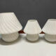Mushroom Murano Table Lamps Set of 3