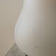 Mid Century Opaline Glass Table Lamp: Retro Bedside Lighting, 1960s Yugosla