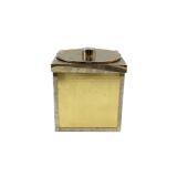 Hollywood regency golden Ice Bucket, Italy, ca. 1970s