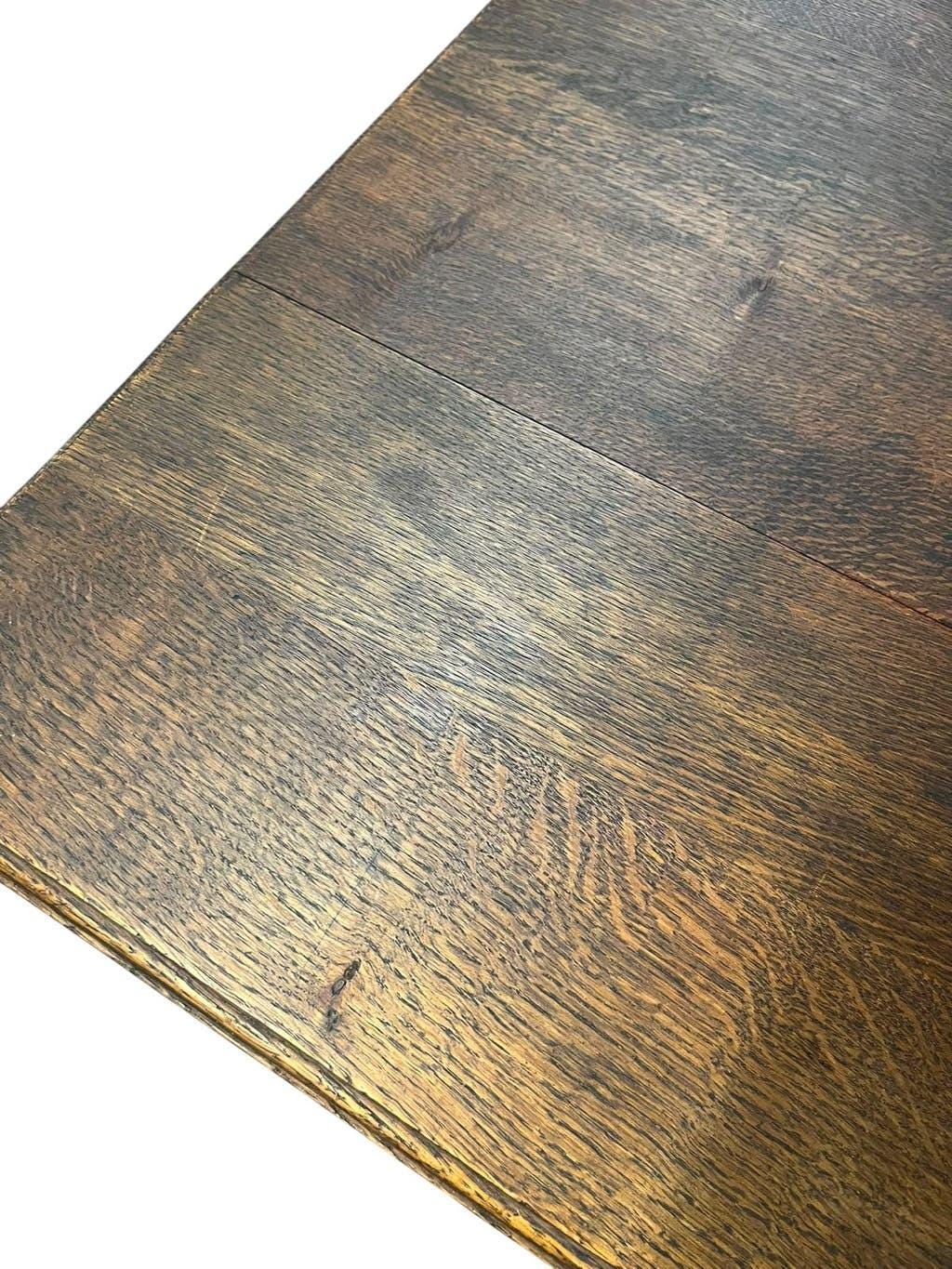 Vintage XL deep desk in solid wood