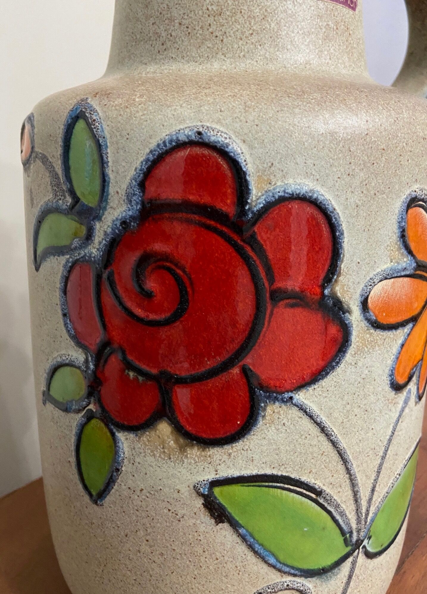 Jug floor vase scheurich