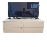 Ligne Roset TV unit, glossy white