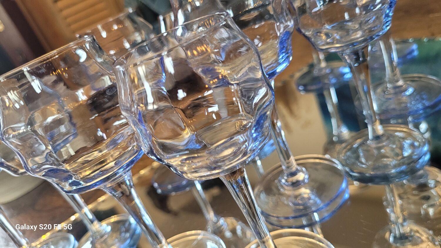 Art deco stemware