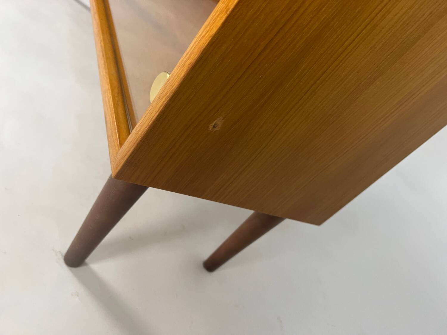 Buffet haut vintage en teck, design années 60/70