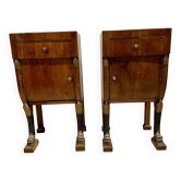 Pair of bedside cabinets