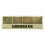 Storage unit with lockers brand PlexiBronze - 1950s