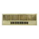 Meuble de rangement à casiers marque PlexiBronze - Années 50