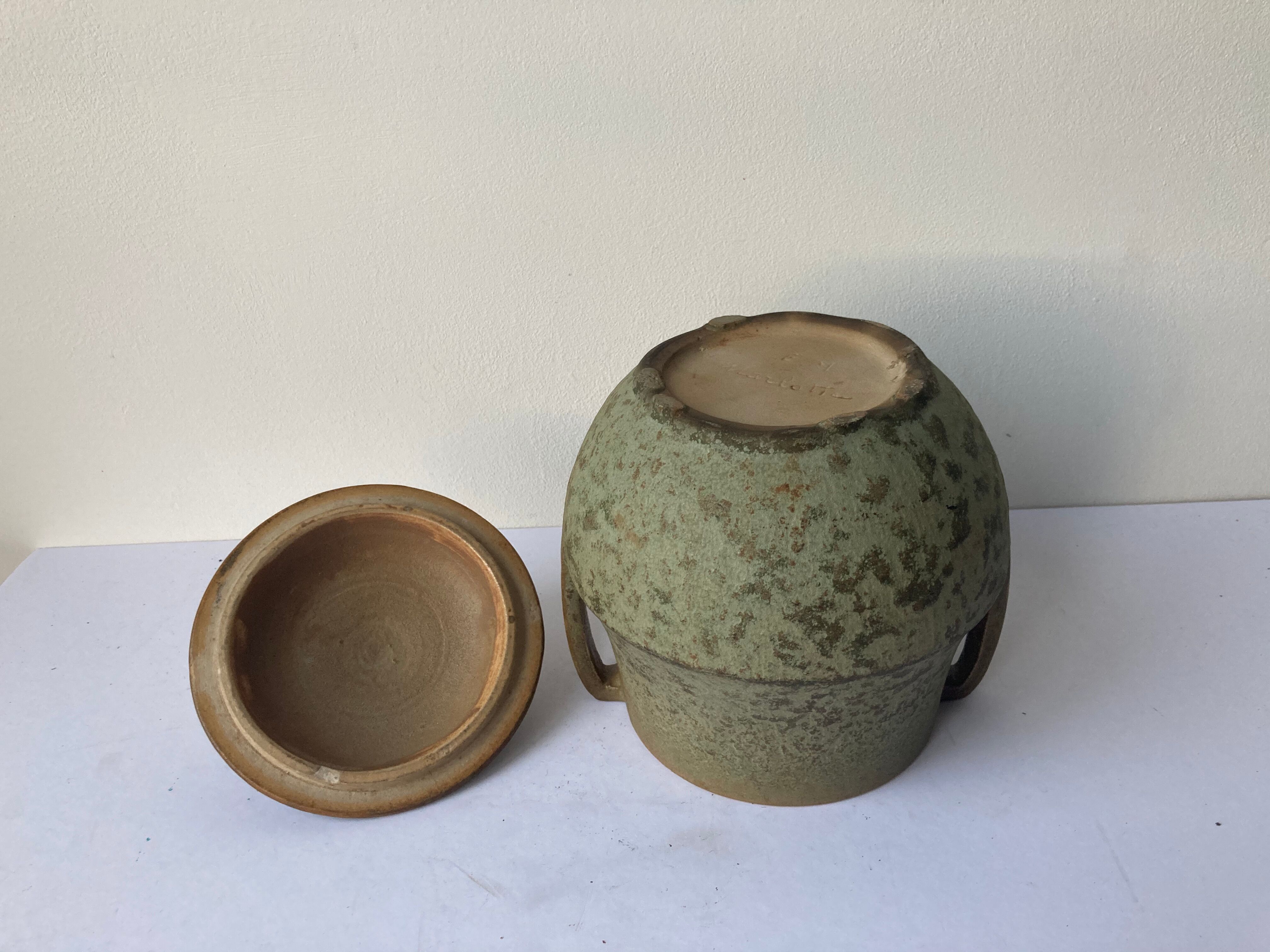 Former Marlotte ceramic vase by Emile Mousseux, art art 1