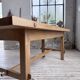 Mountain furniture table 1950 solid beech