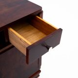 Art Deco bedside tables from the 50s, Poland.