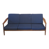 Arne Vodder for France and Sohn FD 164 3-seater teak sofa, Denmark 1960s