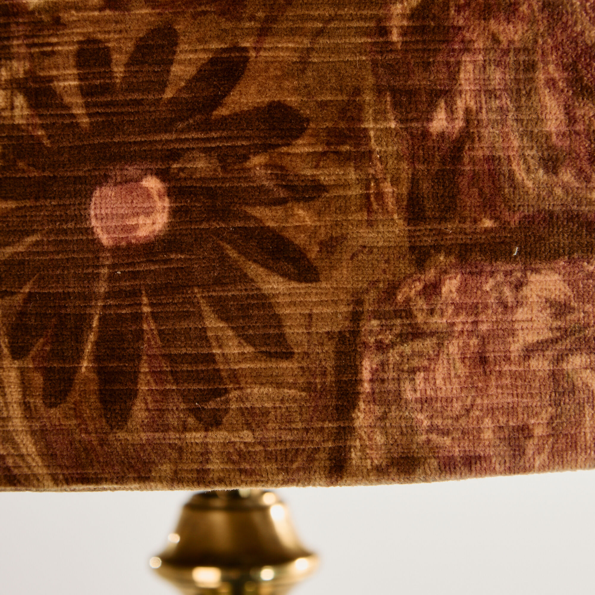 Brass table lamp