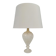 Alabaster Amphora Shaped Mother Table Lamp by Nelson Bloncourt, 1960s