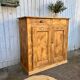 Antique solid wood sideboard