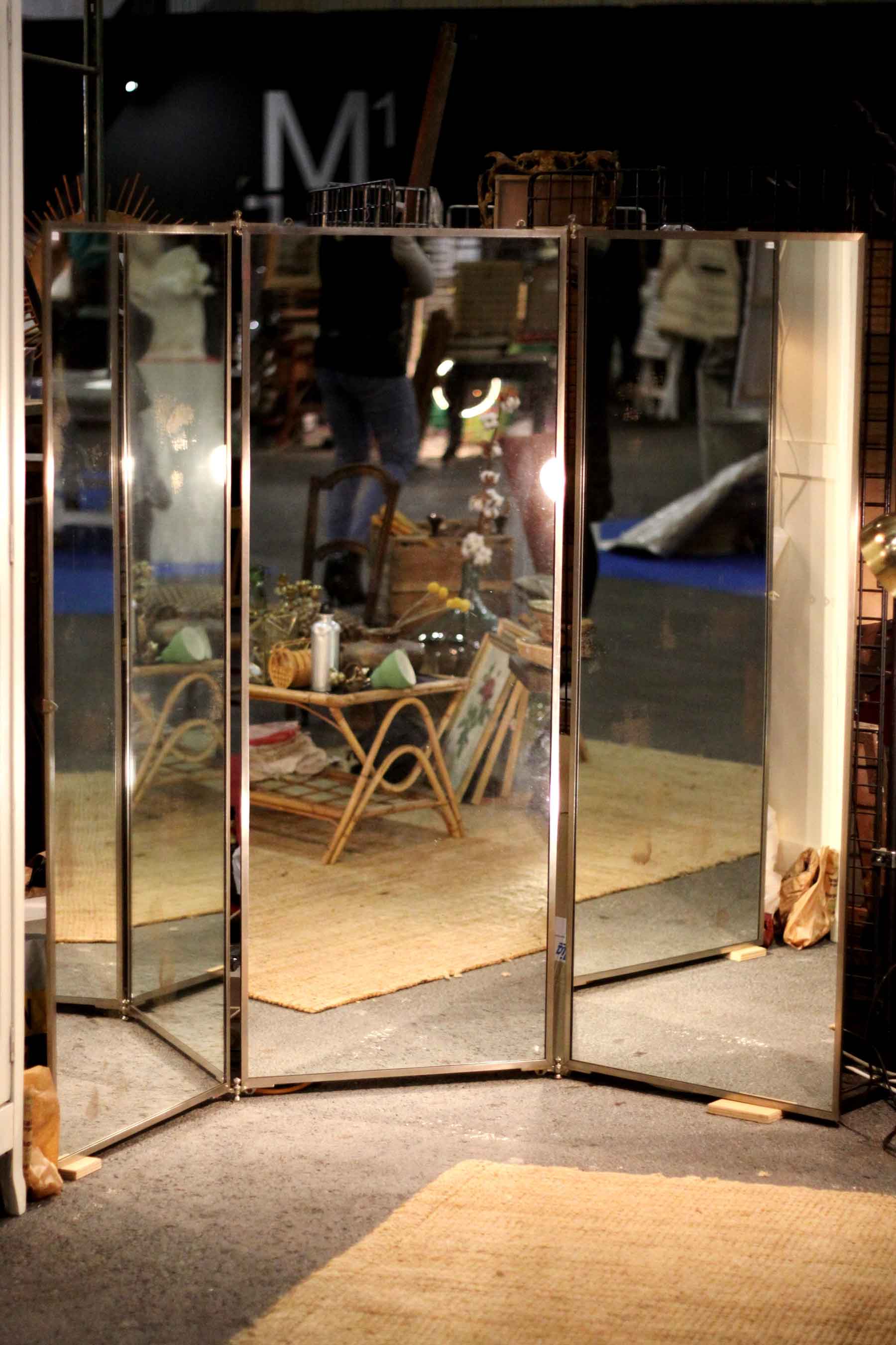 Mirror triptych 151x178cm miroiterie Brot