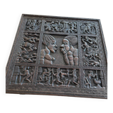 Table basse sculptée (africaine )