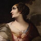 Pair of 17th century Italian paintings, Sibyls