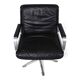 Swivel conference/dining chair in leather Wilkhahn Delta, by Delta Group, 1960