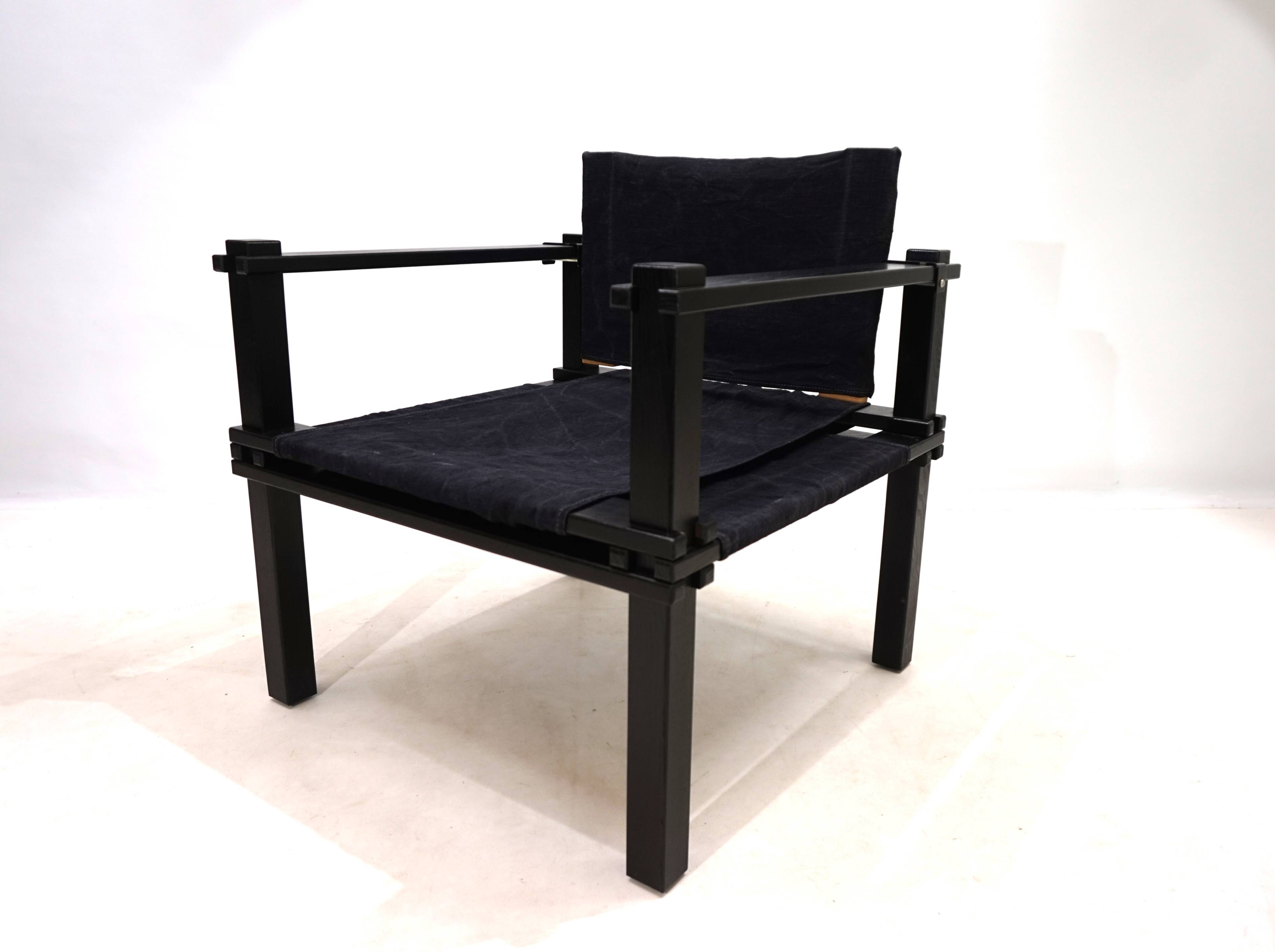 Bofinger set of 2 Farmer lounge chairs with table by Gerd Lange, 1960