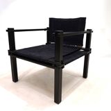 Bofinger set of 2 Farmer lounge chairs with table by Gerd Lange, 1960