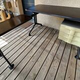 Desk by BBPR for Olivetti Synthesis Arco series with its extension