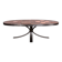 Coffee table in lava stone, ceramic and steel by Jean Jaffeux 1960.