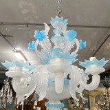 Venetian chandelier in Murano glass