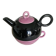 Selfish teapot and its cup
