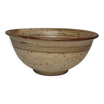 Pyrite stoneware salad bowl
