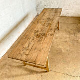 Old folding guinguette table 1