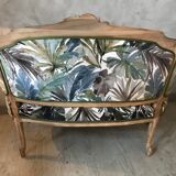 Small Louis XV sofa completely redone