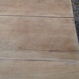 Farm table solid oak raw wood