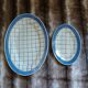 2 plats ovales anciens "Michel " de Gien 