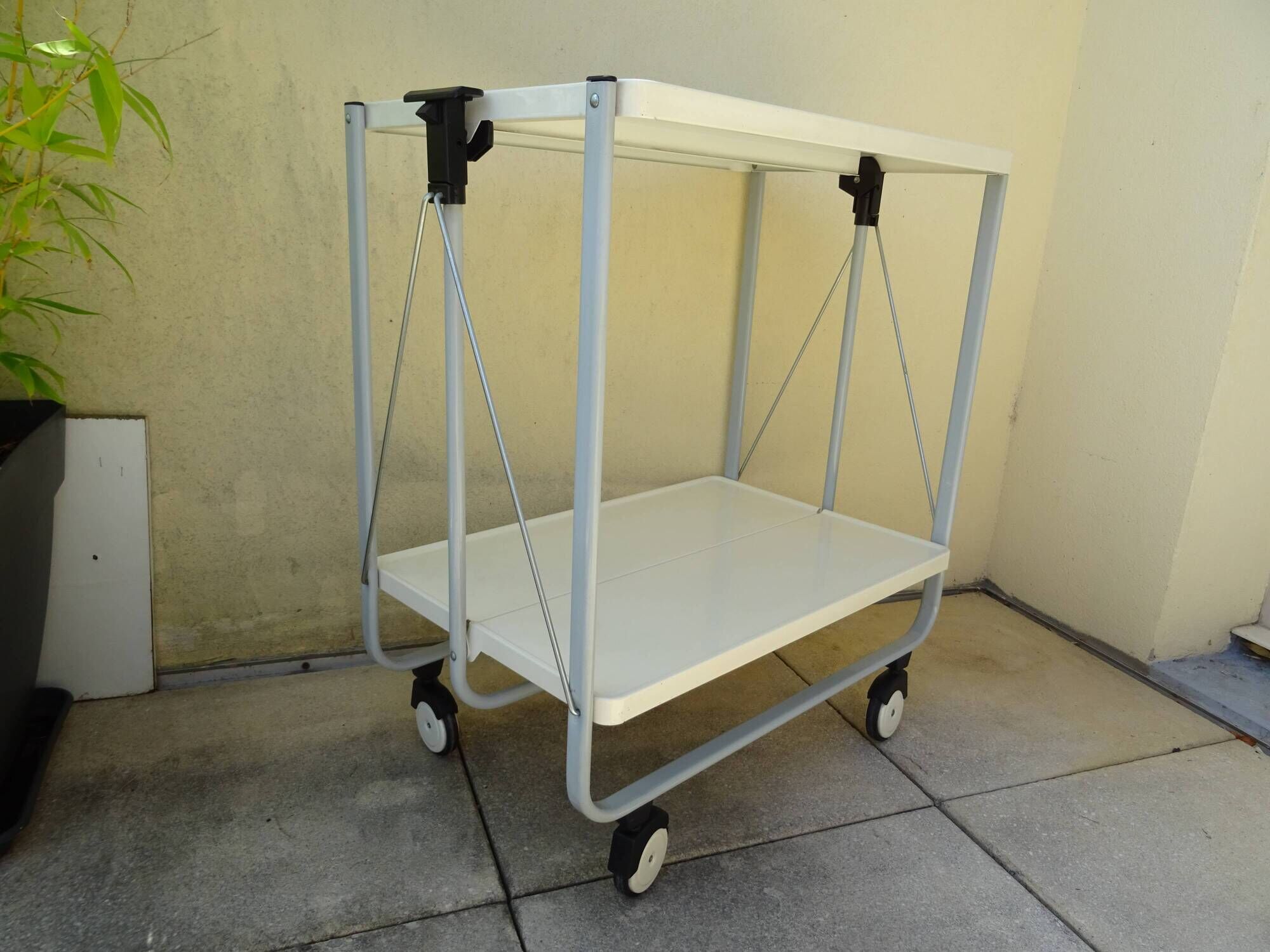 Folding rolling table Louis Lucien Lepoix frz germany trolley bar