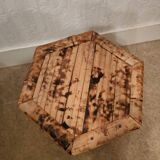 Bamboo side table