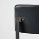 Vintage minimalist leatherette dining chair