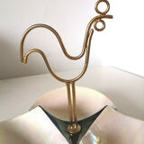 Servant with stylized rooster design 50s - 60s