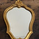 Vintage Baroque Golden Resin Mirror