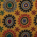 Hand knotted rug, vintage Turkish rug 116x150 cm