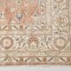 251x363Cm Peach Color Floral Design Rug, Handmade Wool Rug