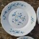 Service de table vintage Arcopal Myosotis