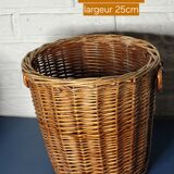 Vintage trash basket