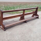 Old chapel bench