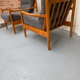 Pair of Scandinavian armchairs