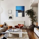 Abstract Royal Blue