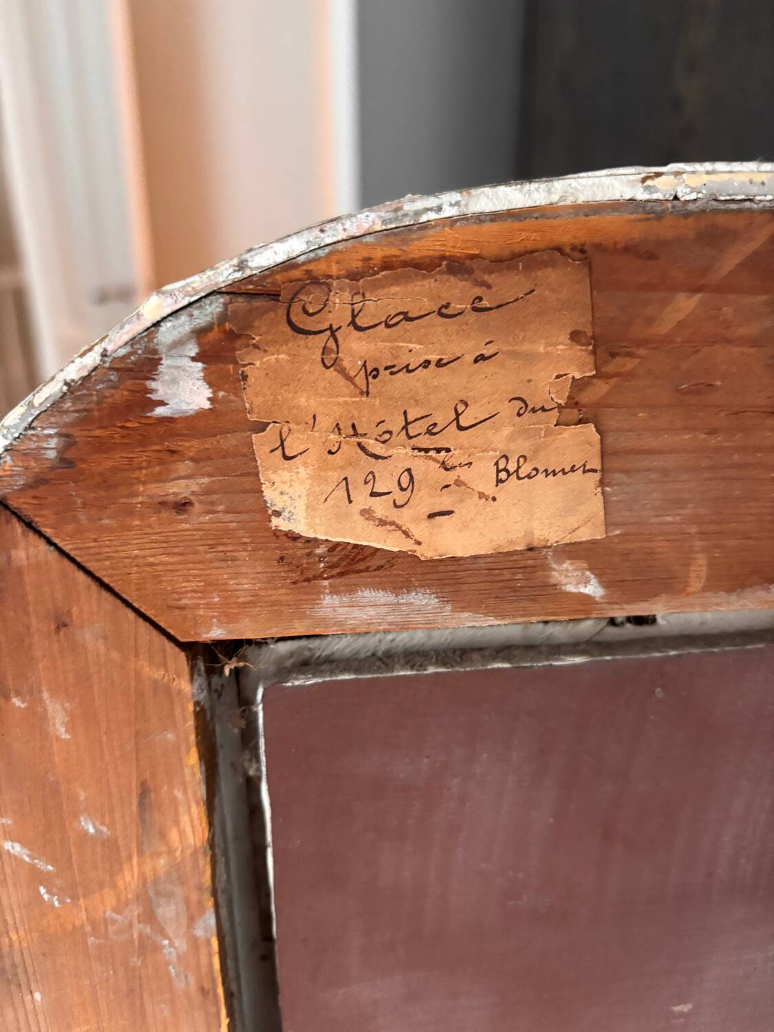 Miroir Antique fin 19eme siècle