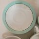 Set of 3 coffee cups M L Porcelain